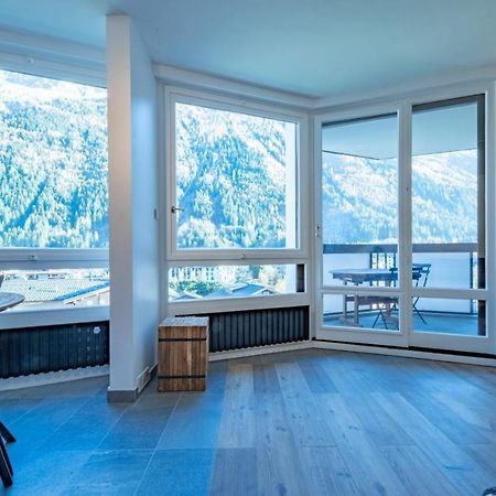 Charming Studio With Balcony And View In Шамони Экстерьер фото